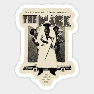 Vintage The Mack Sticker